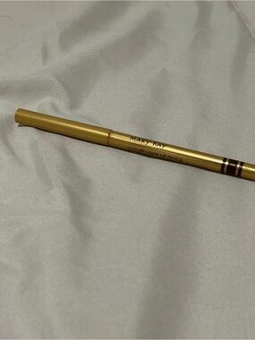 Mary Kay Gold Lip Liner Pencil with Brown Accent Rings